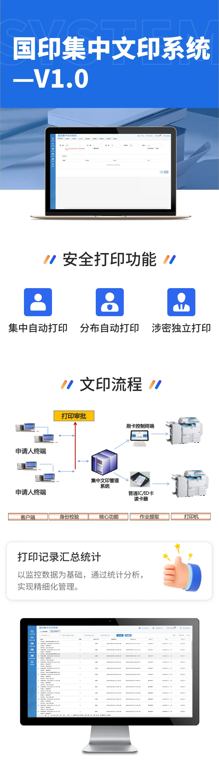 国印集中文印系统 V1.0 产品详情